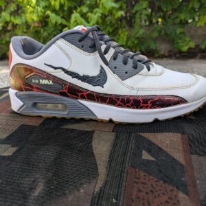 Nike Men's Air Max 90 'Cracked Graphic' Sneakers